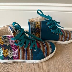 Canvas printed sneaker